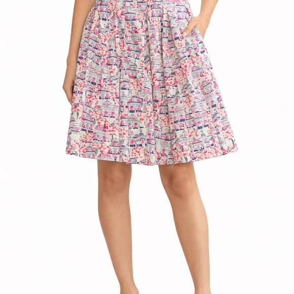 Boden Dresses & Skirts - Boden Botanical A-Line Midi Skirt